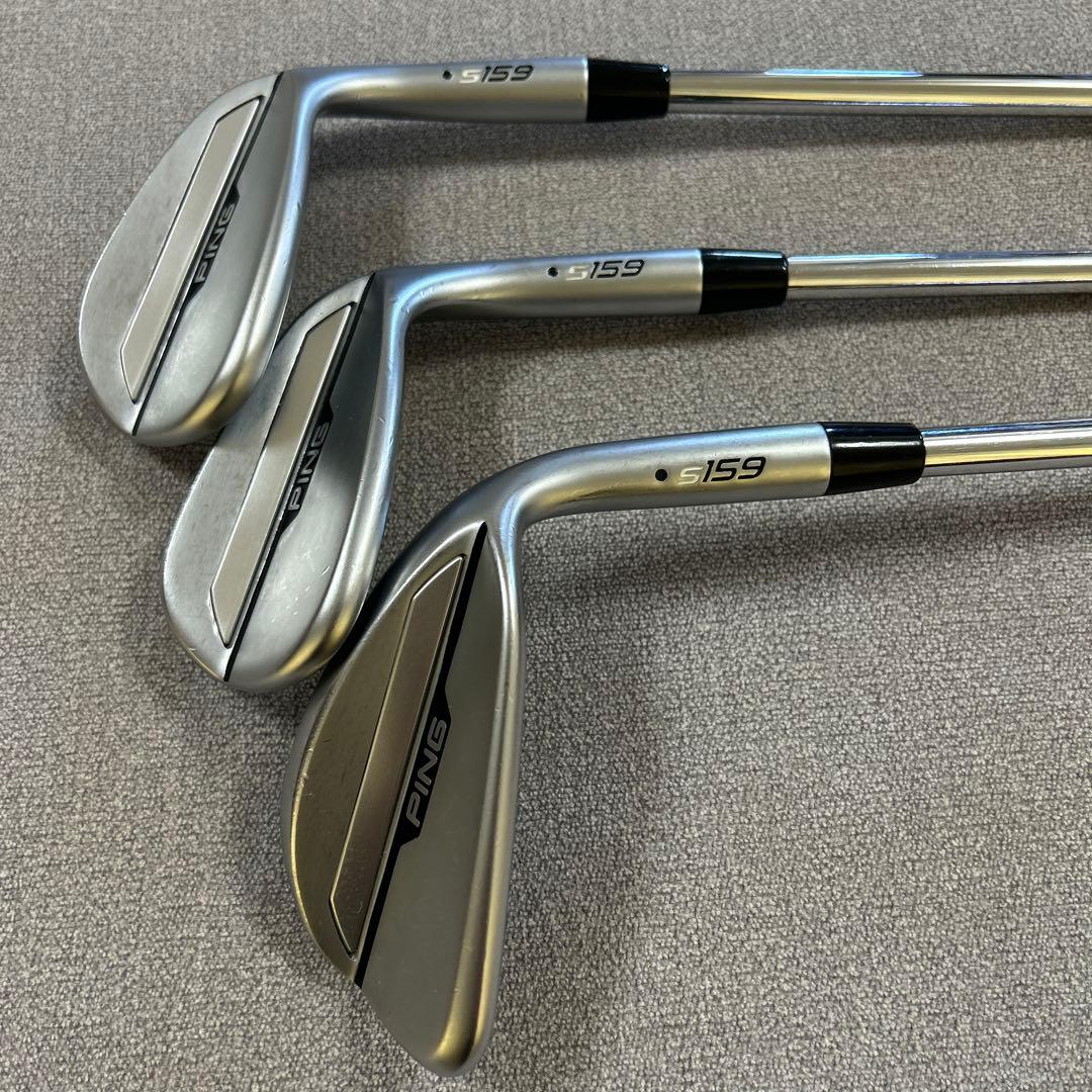 中古品 ピン PING ウエッジ S159 NS750NEO 3本セット