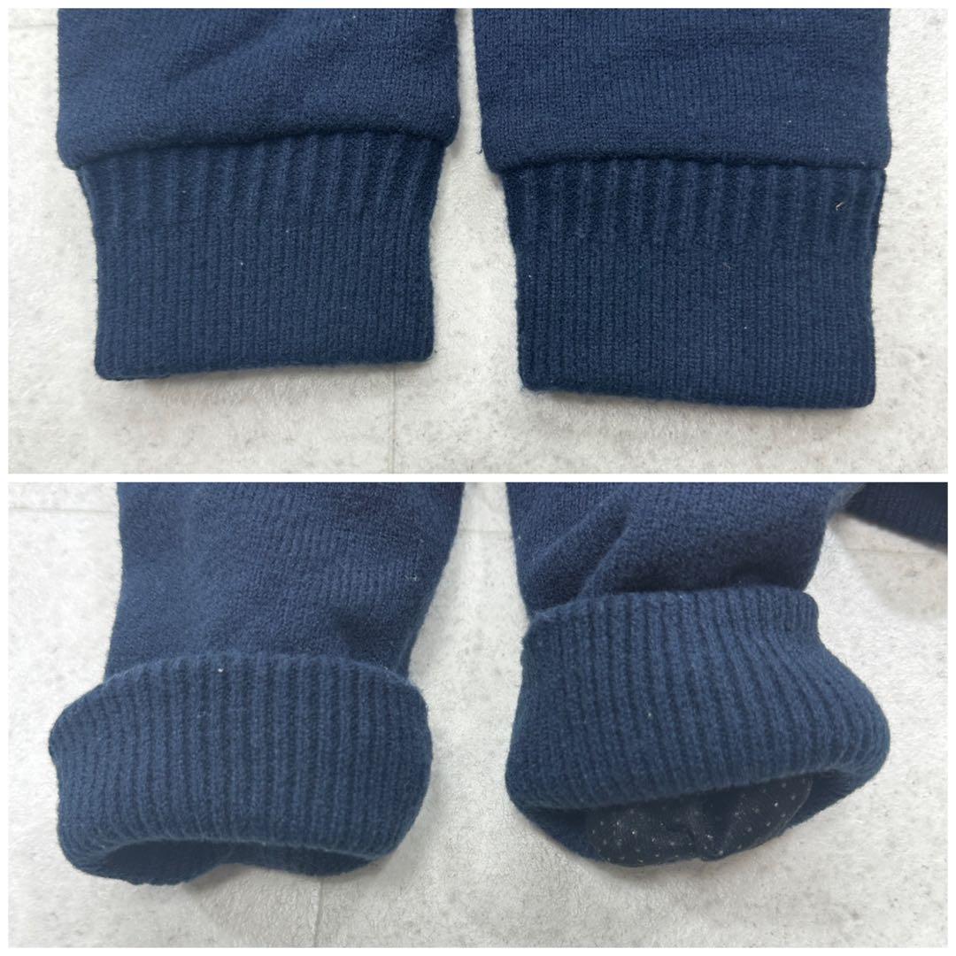 美品【パーリーゲイツ】ジップアップ 防風 ニットブルゾン 日本製（2）