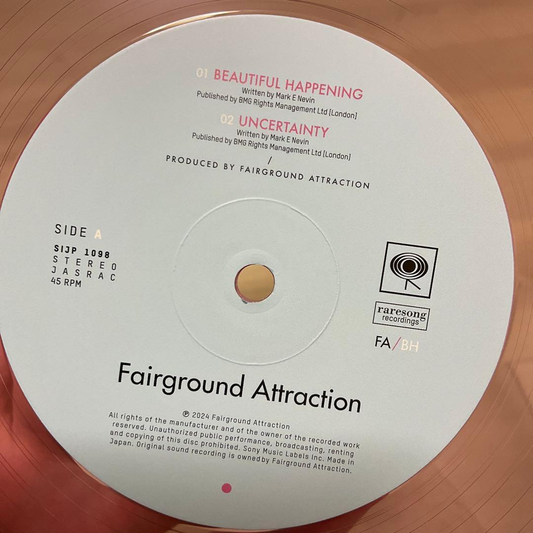 フェアグランドアトラクションBeautiful Happening レコード