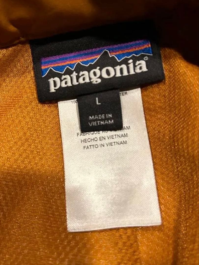 Patagonia パウダーボールGORE-TEX パンツ オレンジ Ｌ