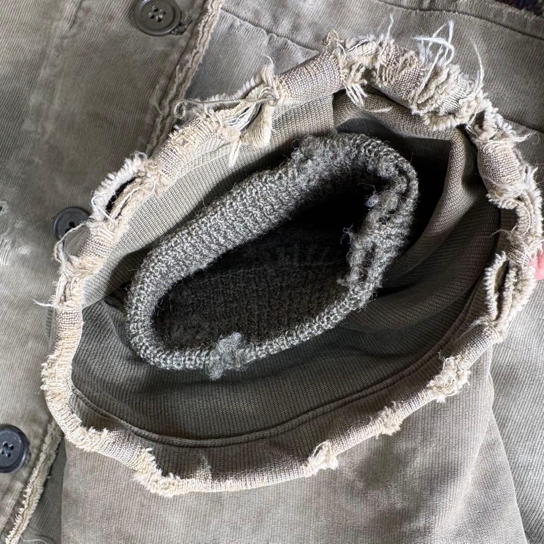 【超希少】 40s usnavy N-1 デッキジャケット size38 襤褸