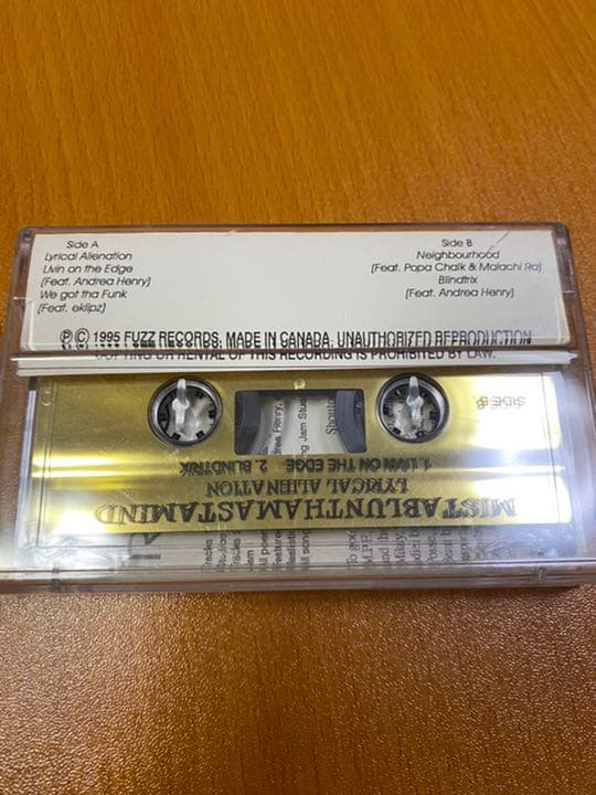 邦楽 g-rap/MistaBlunThaMastamind/tape