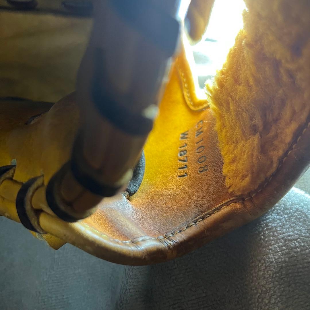 Mizuno Pro 硬式投手用グラブ　旧タグラベル