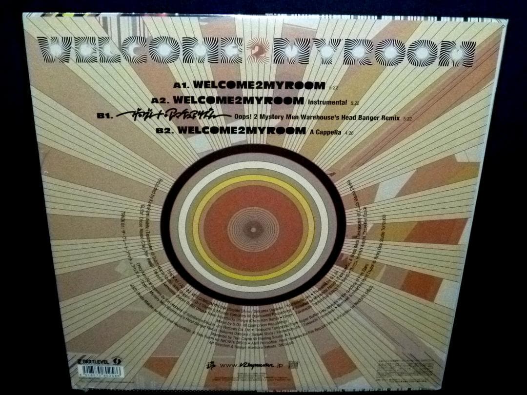 未使用 Rhymester - Welcome2MyRoom / レコード