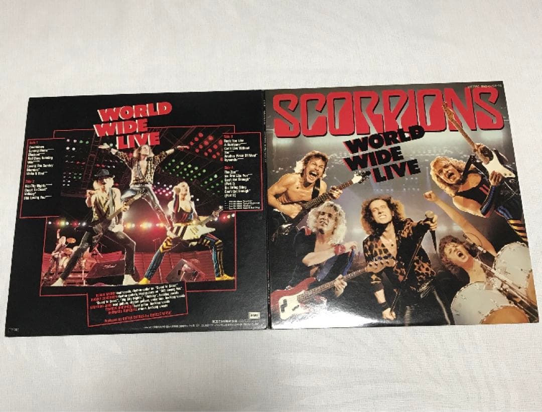◆スコーピオンズ /《World Wide Live》(国内盤LP)