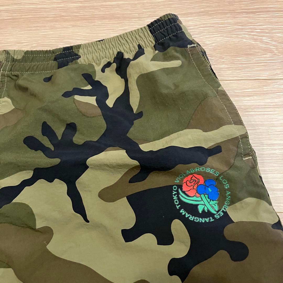 TANGRAM × VIOLA&ROSES / NYLON SHORTS カモ