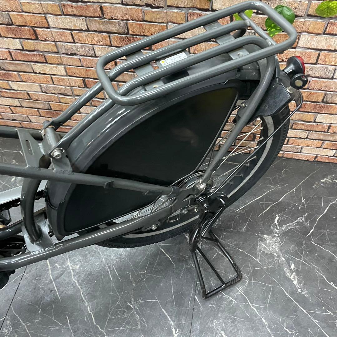 【18】電動自転車 ブリヂストン bikke グレー 20インチ