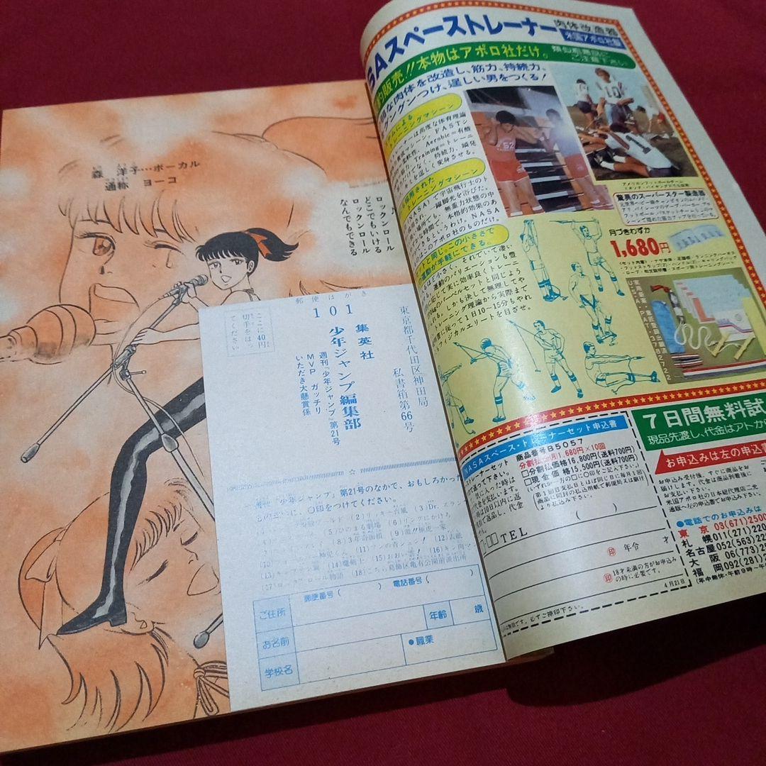 【当時物美品】週刊 少年 ジャンプ 1981年21号 漫画 アニメ