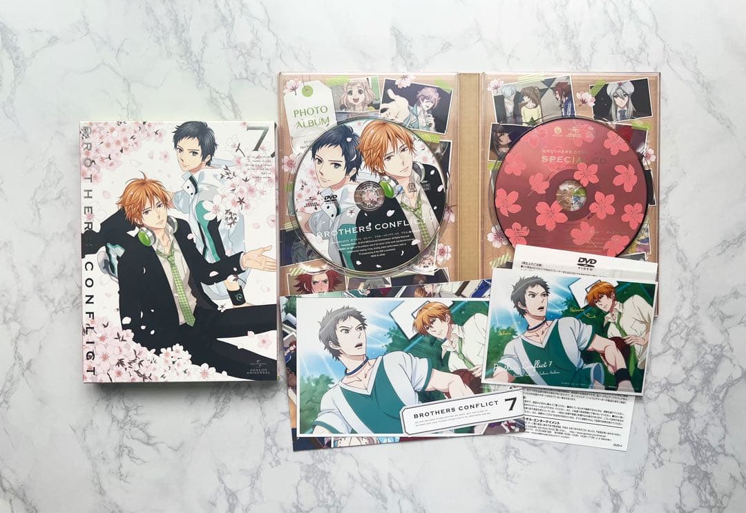 BROTHERS CONFLICT ブラコン 初回限定版 DVD 1~7巻 全巻