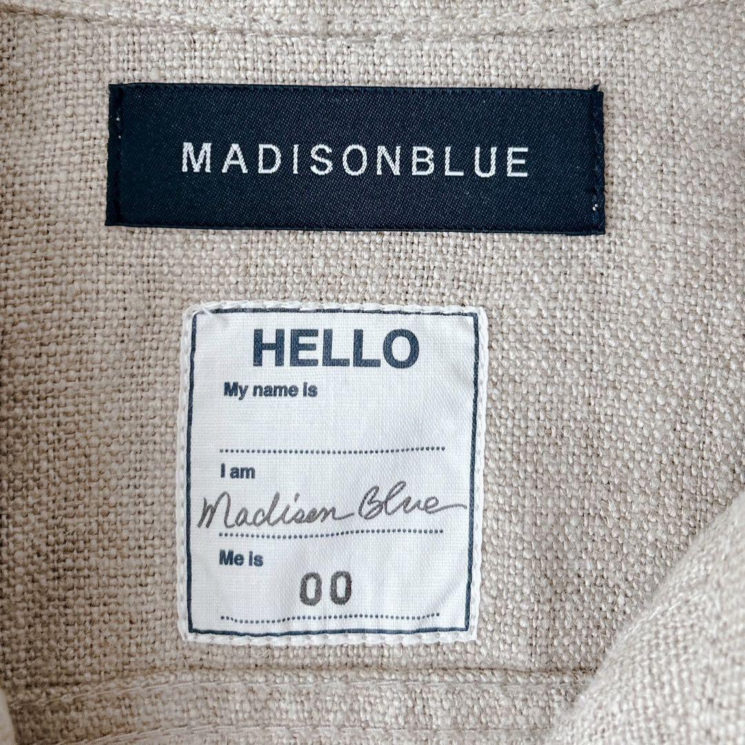 美品✨MADISON BLUE BIG G JAC LINEN リネンジャケット