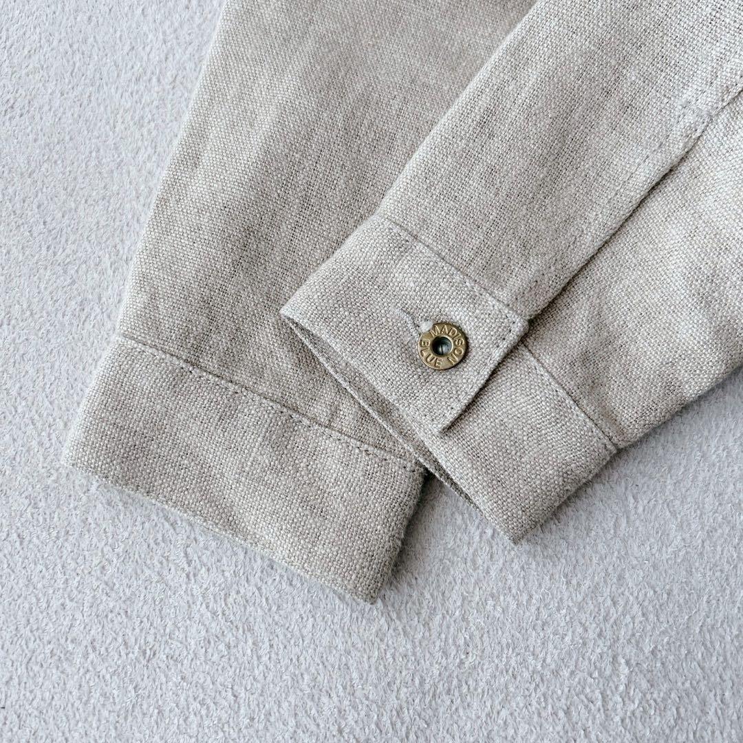 美品✨MADISON BLUE BIG G JAC LINEN リネンジャケット