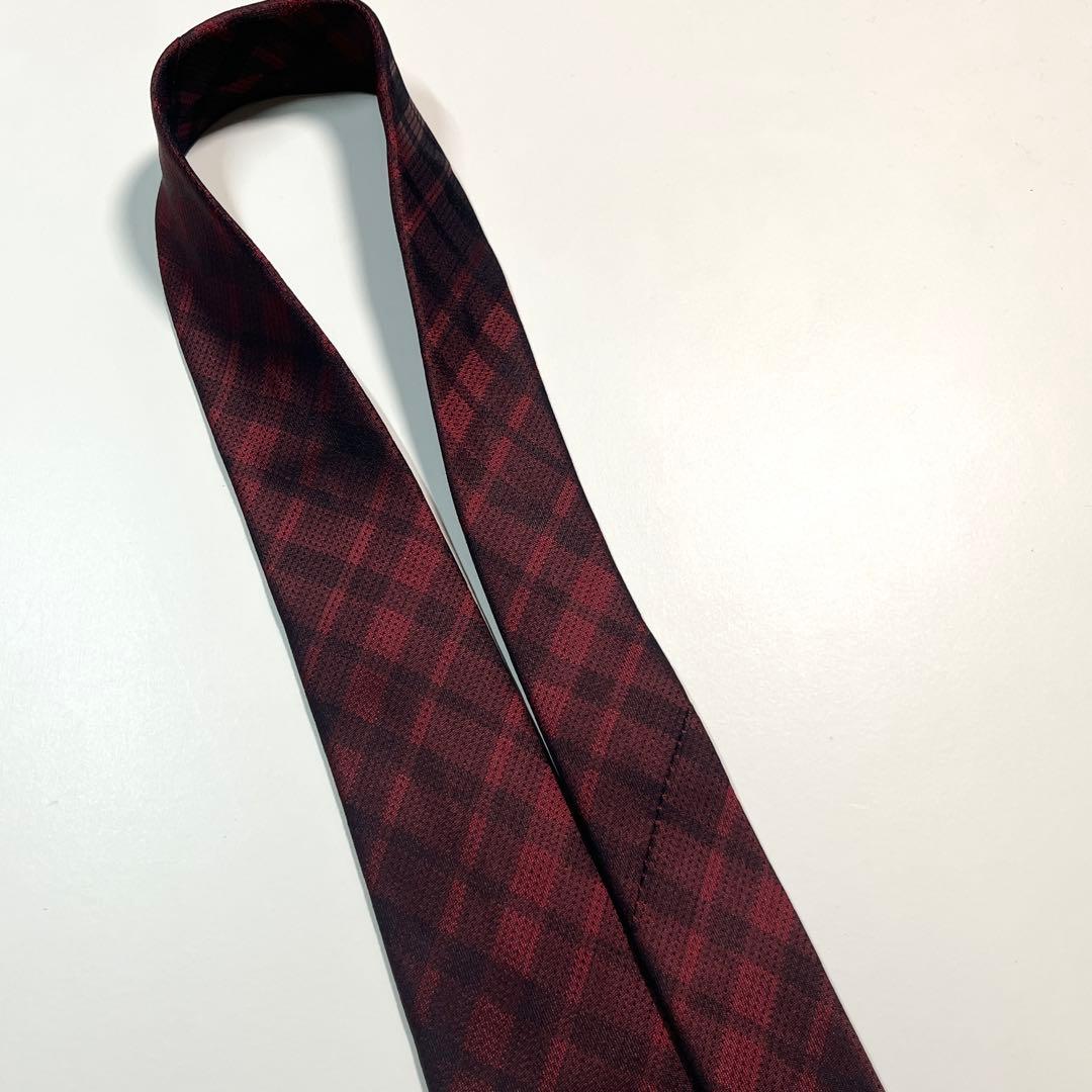 ✨極美品✨Christian Dior ディオール　ネクタイ　チェック柄　ロゴ