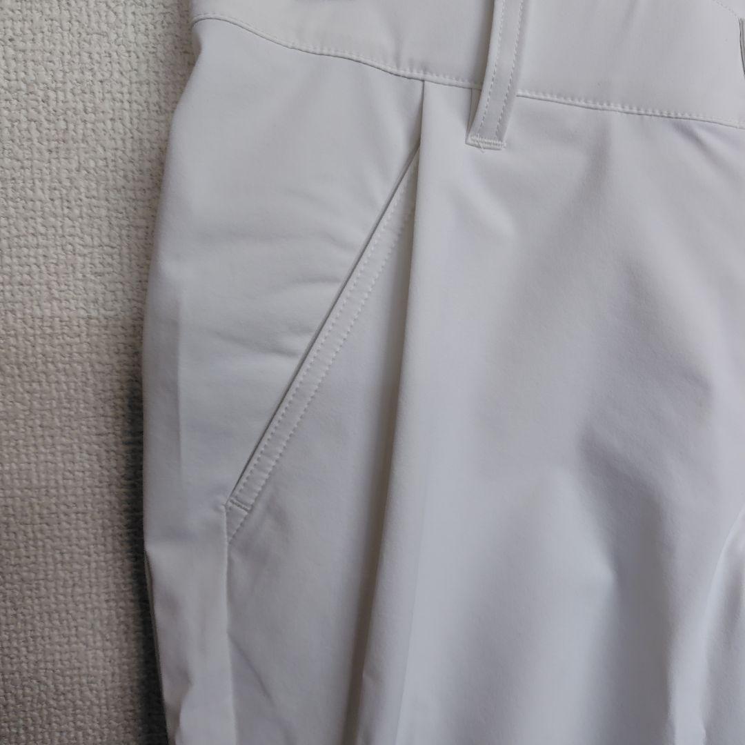 ミズノ　 ゴルフウェア ストレッチワンタックパンツ レディース ホワイト　M