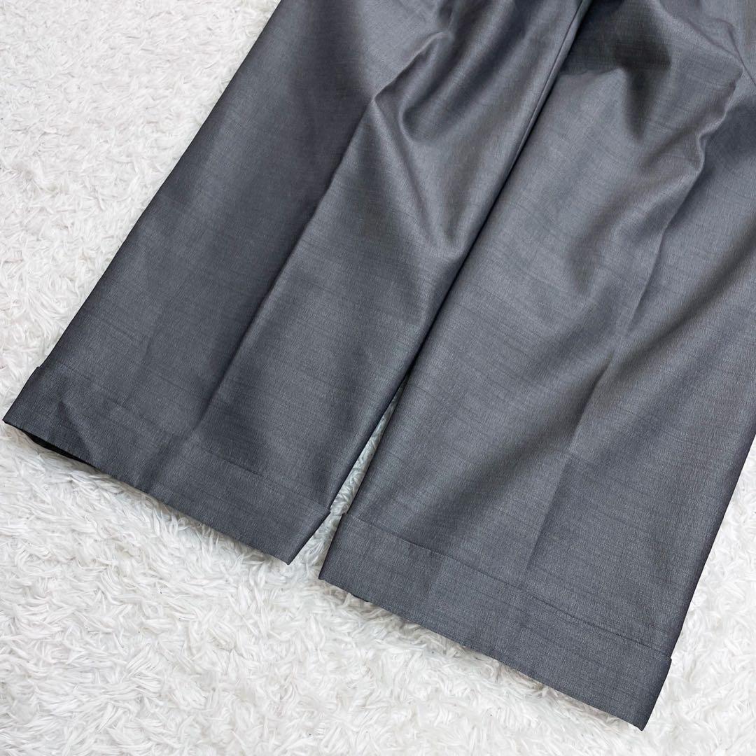 新品・タグ付き！トゥモローランド 22SS ウールシルク 2プリーツパンツ L