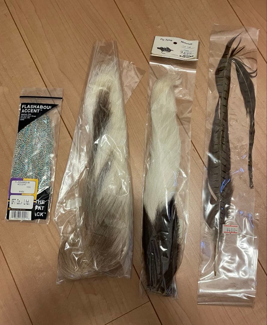 フライタイイングー式 【OFTバイス】フック、マテリアまとめ売