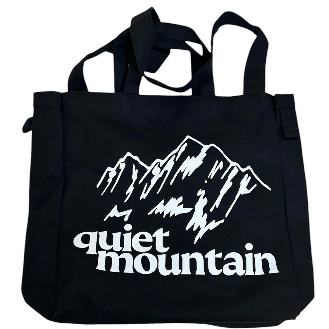CREEK QUIET MOUNTAIN トートバッグ 黒 新品未使用