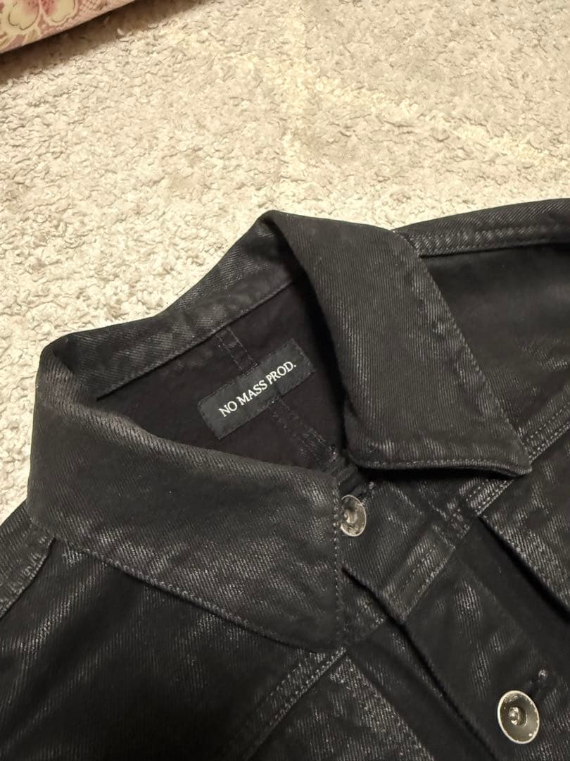 ジャケット・アウター no mass prod 008GLM WAXED DENIM JACKET M