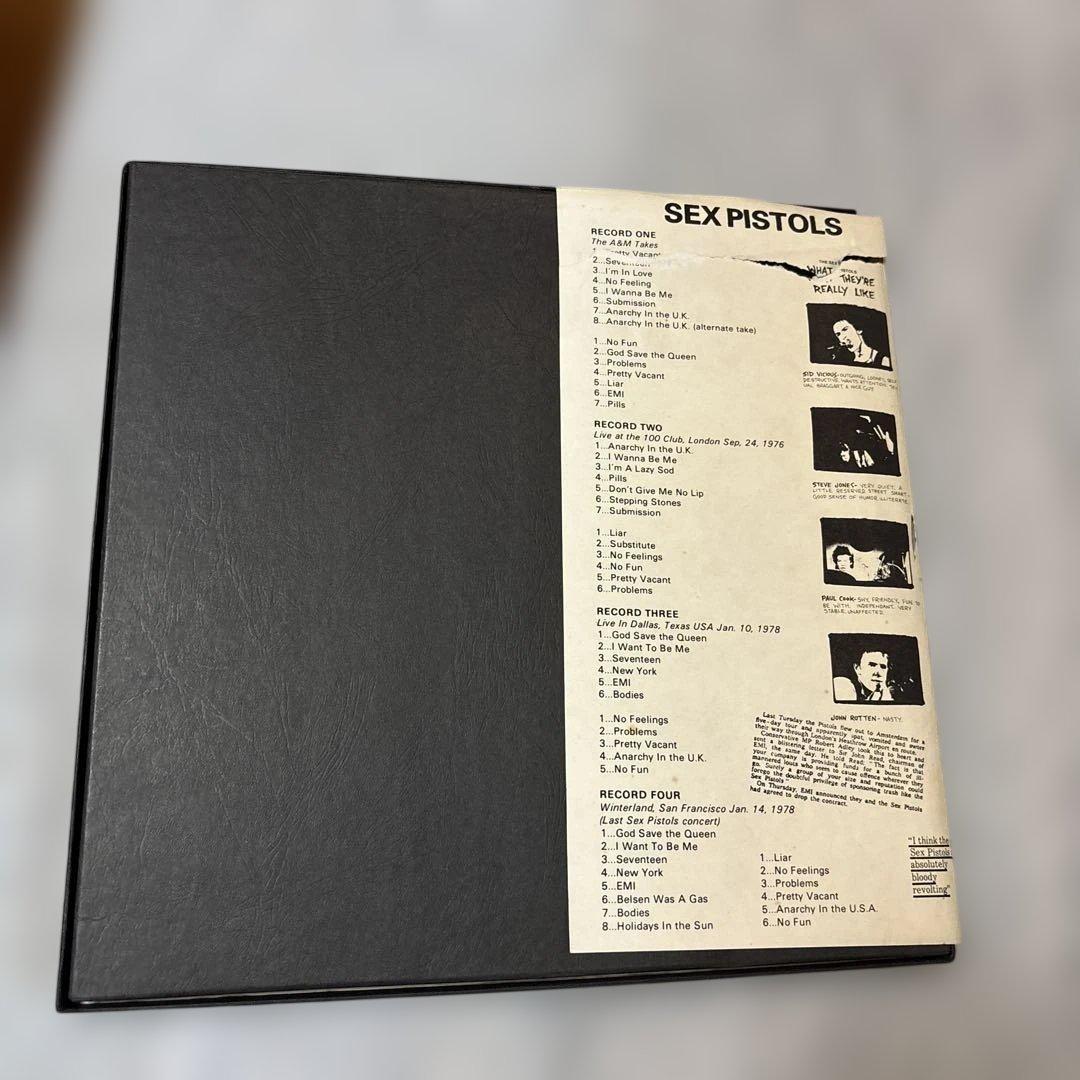 Sex pistols file 1976-1978 •4record set
