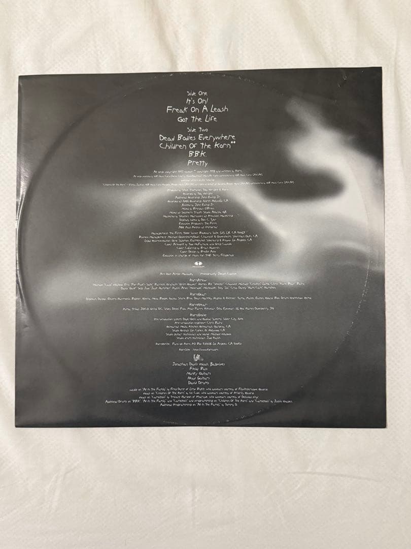 Korn Follow the Leader USオリジナル盤