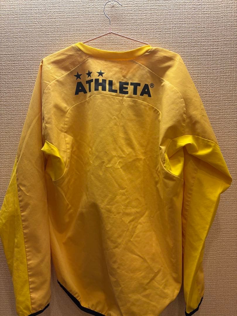 ATHLETA イエロー 長袖 ピステ