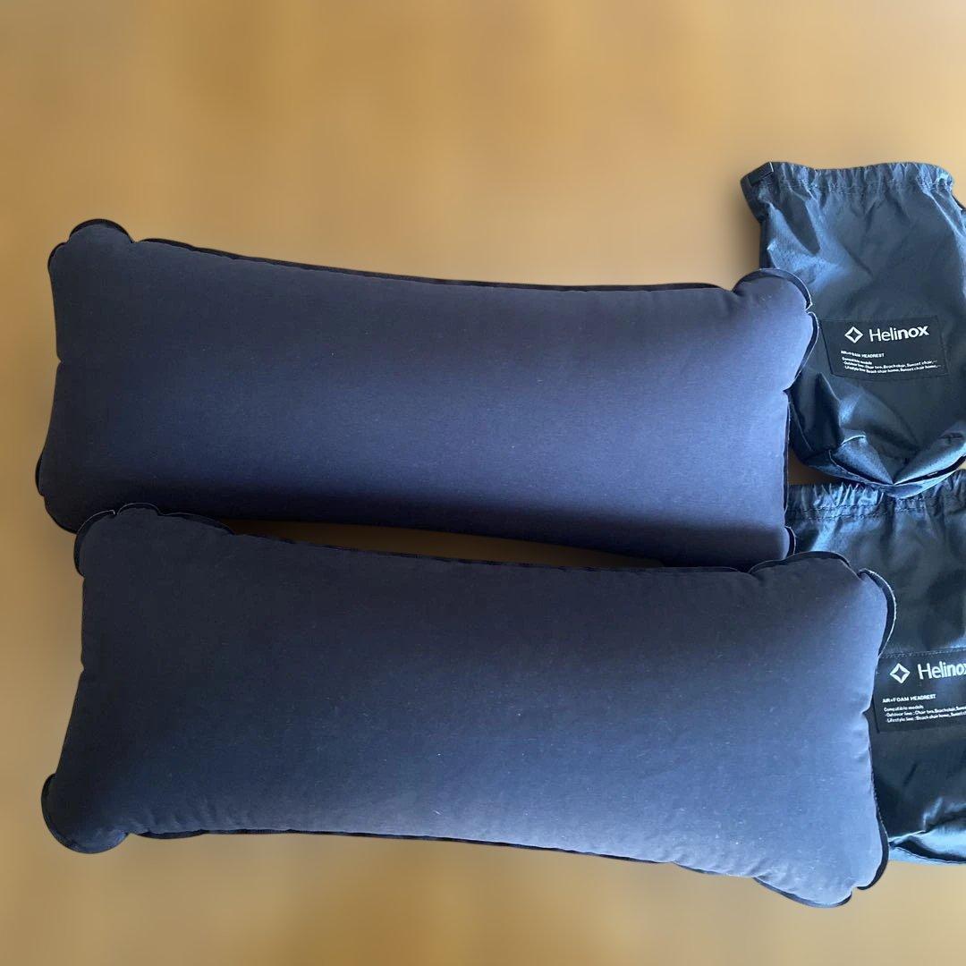 Helinox AIR + FOAM HEADREST 枕クッション２個セット