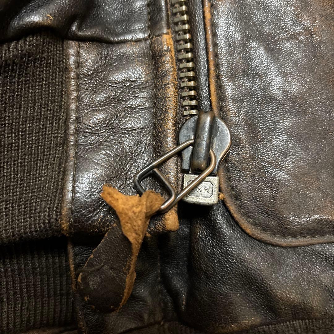 ジャケット・アウター AVIREX / A-2 rose leather fight jacket