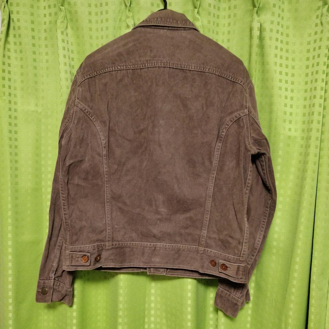 ハ*レ様 希少サイズ 70s LEE リーモールスキンコットンジャケット ブルゾ