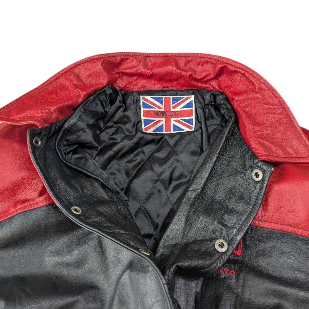 MICHIKO LONDON ヴィンテージ レザージャケット ボンバージャケット