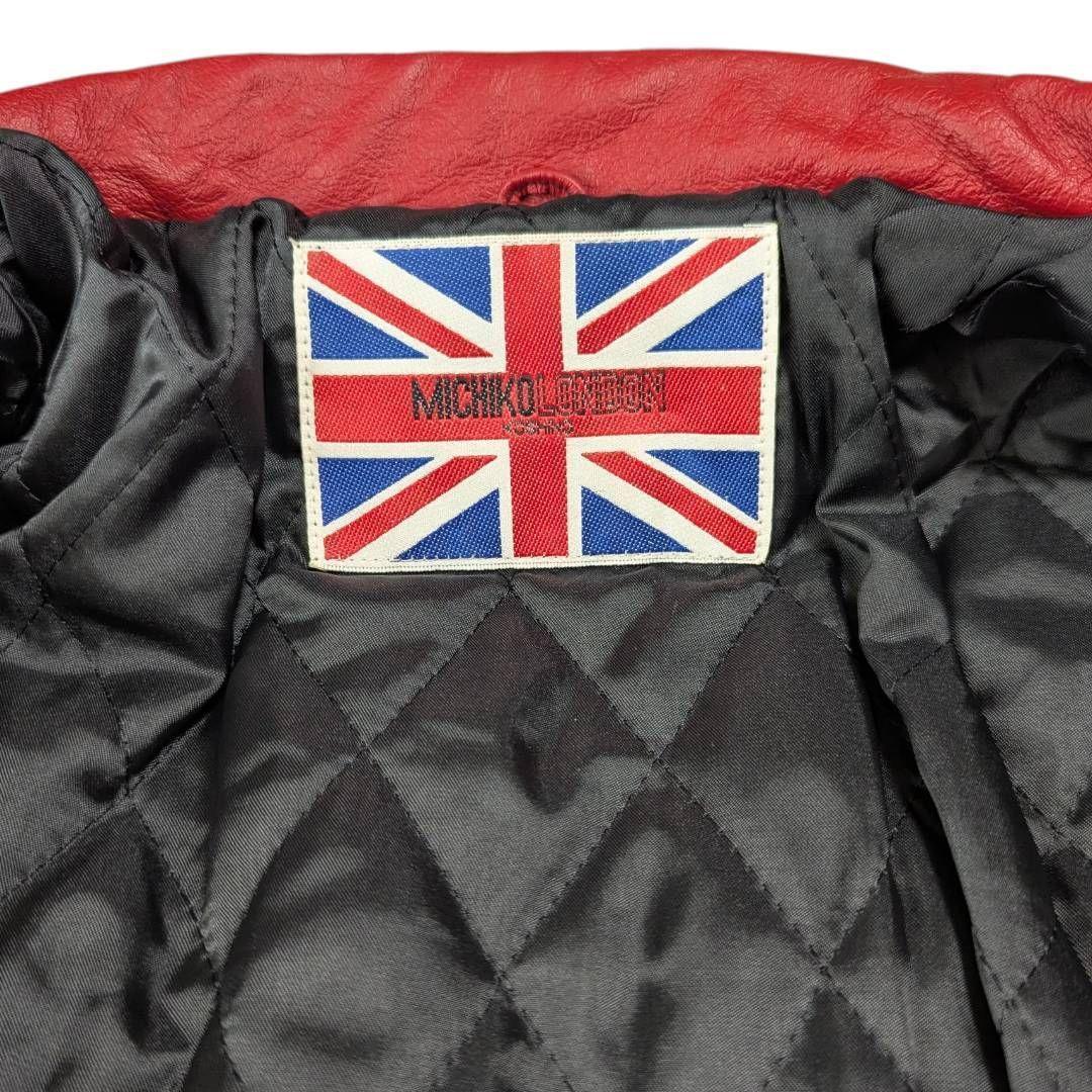 MICHIKO LONDON ヴィンテージ レザージャケット ボンバージャケット