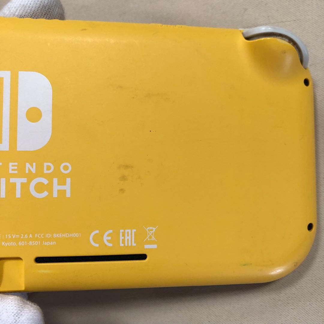 に*も様 Nintendo Switch Lite 稼働品 イエロー メ36