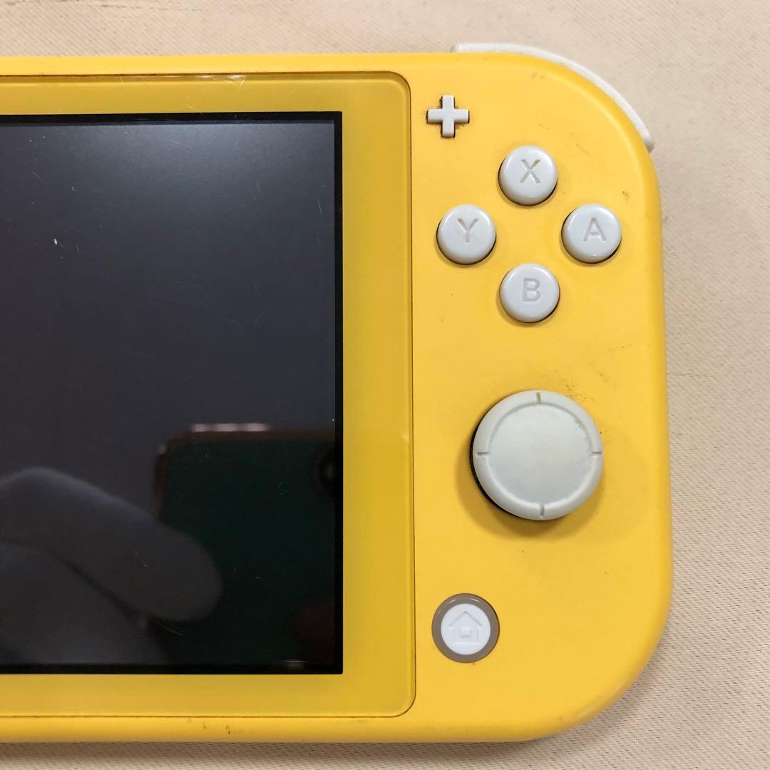 に*も様 Nintendo Switch Lite 稼働品 イエロー メ36