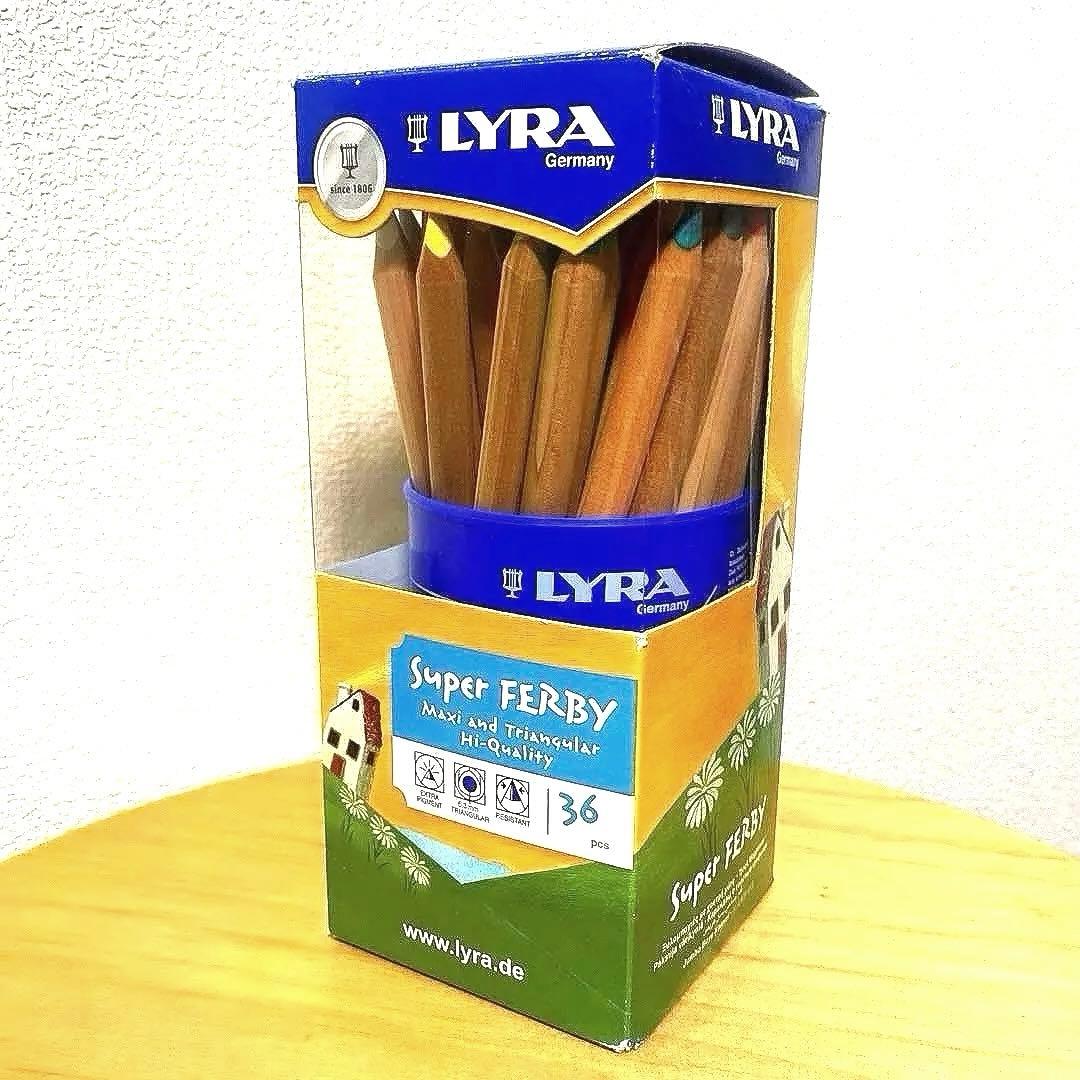 【新品　未使用】LYRA リラ 色鉛筆 スーパー・ファルビー 36本セット
