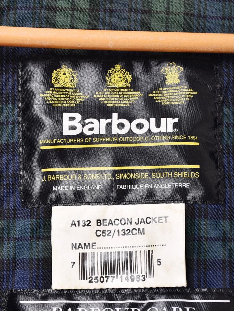 ジャケット・アウター Barbour BEACON JACKET Waxed Jacket