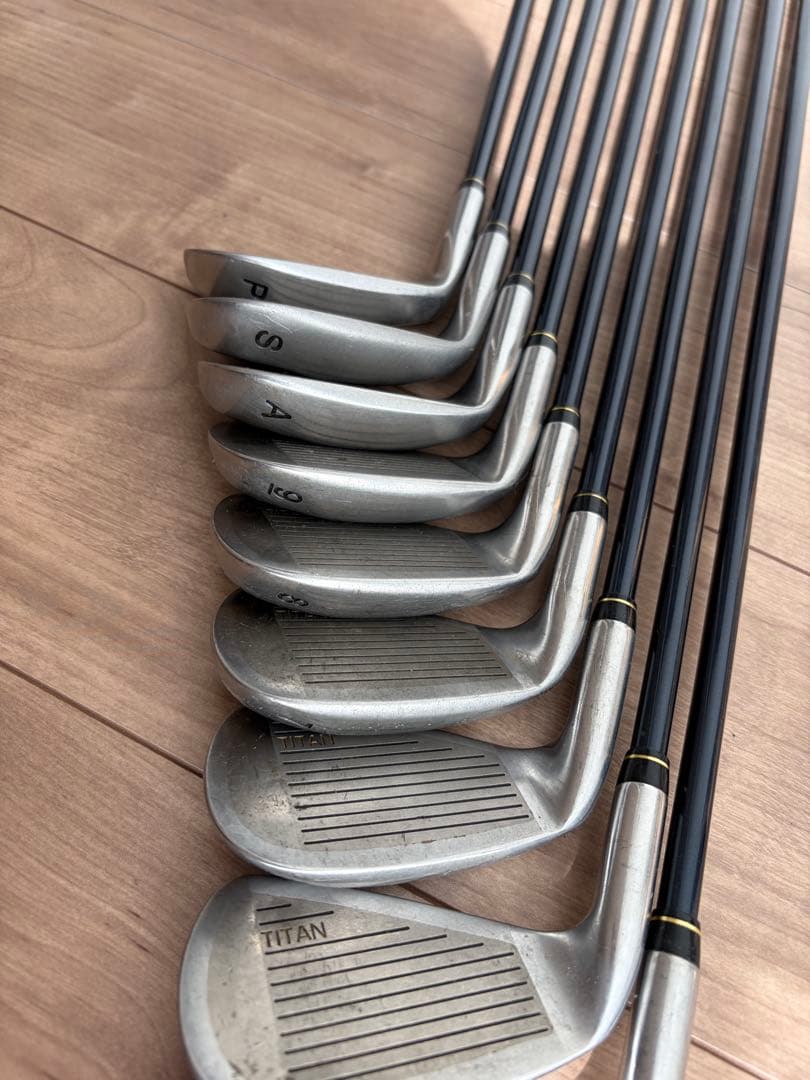 【DUNLOP】アイアンセット 9本セット（4〜9、A、S、P）