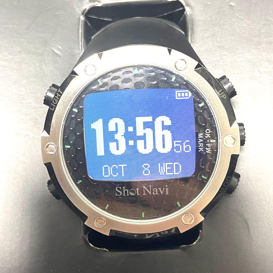 Shot Navi W1-FW ショットナビ GPS ゴルフウォッチ 動作品