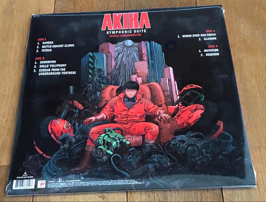 新品未使用　AKIRA サントラ　レコード