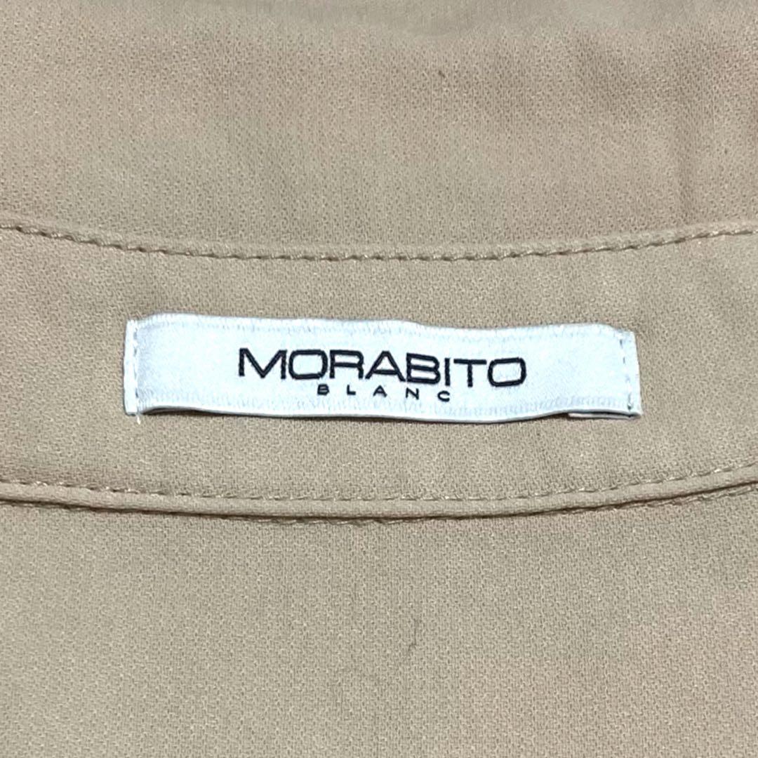 モラビト★MORABITO ジャケット ジージャンタイプ 刺繍ロゴ 洗える M