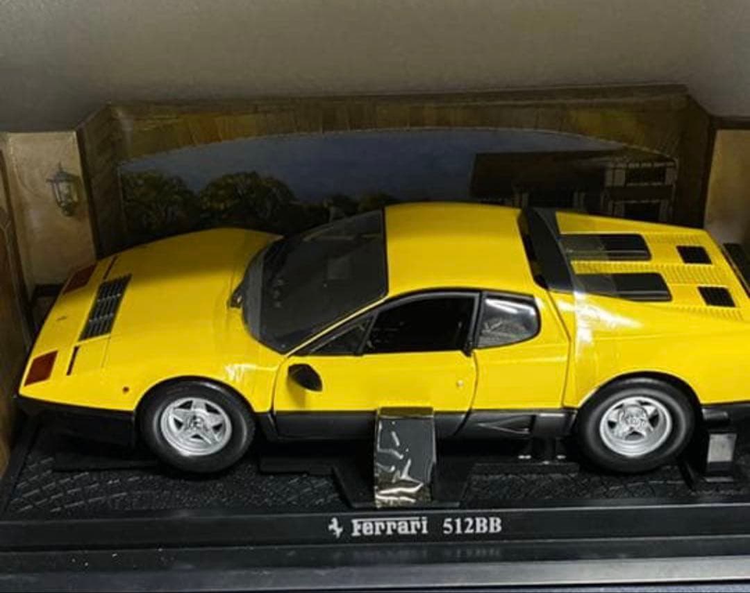 フェラーリ512BB 希少初期パッケージ帯未開封新品未展示品 京商 1/18