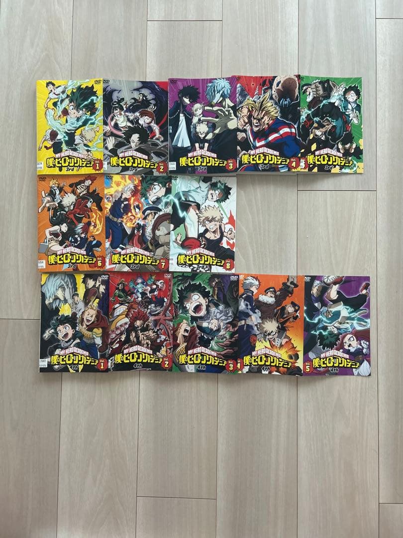 僕のヒーローアカデミア DVD 1期から4期