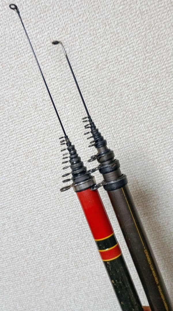 ダイワパワーメッシュ波濤3号6.3m&がまかつがま磯2号5.6mまとめて2本