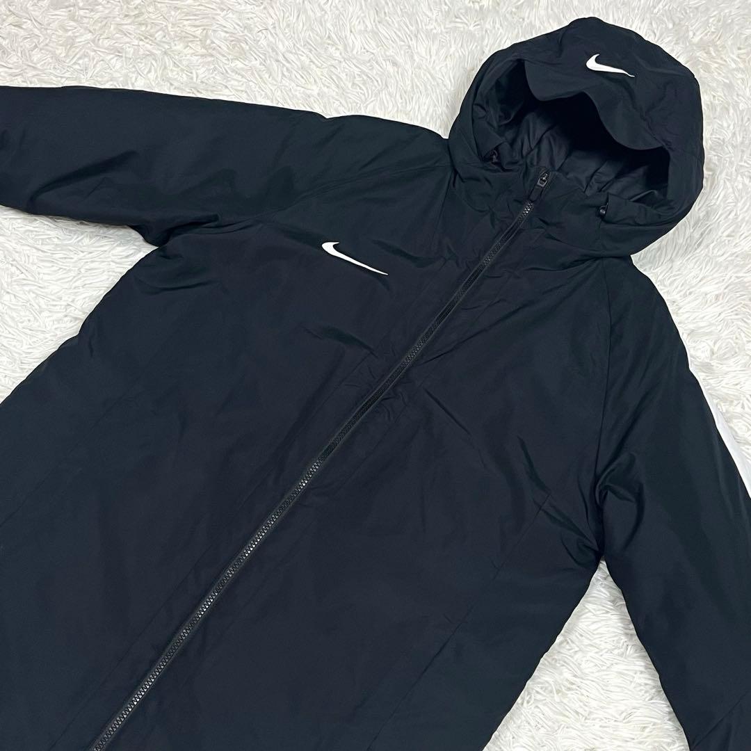 NIKE 中綿ハーフベンチコート　SQUAD17 JACKET ブラックＭサイズ