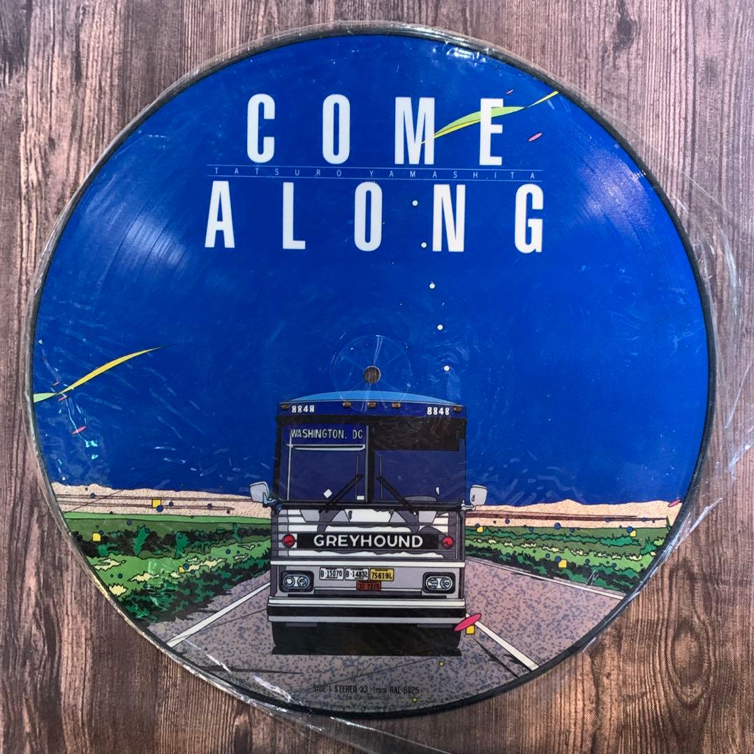 【レア盤】山下達郎 COME ALONG ピクチャーレコード 送料無料