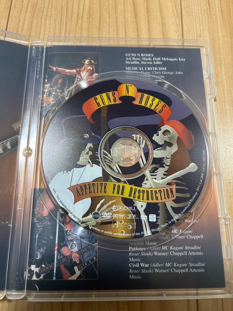GUNSN'ROSES  DVD 海外盤