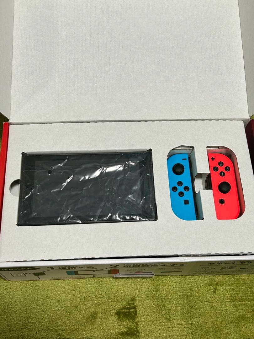 Nintendo Switch 一式、コントローラー、SD(256GB)付き