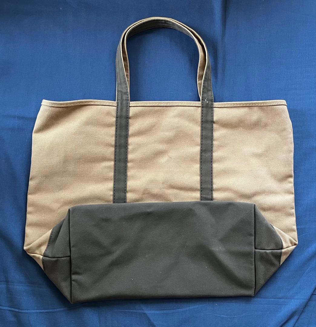 3*0様 ヴィンテージ Lands' End キャンバス トートバッグ 大型