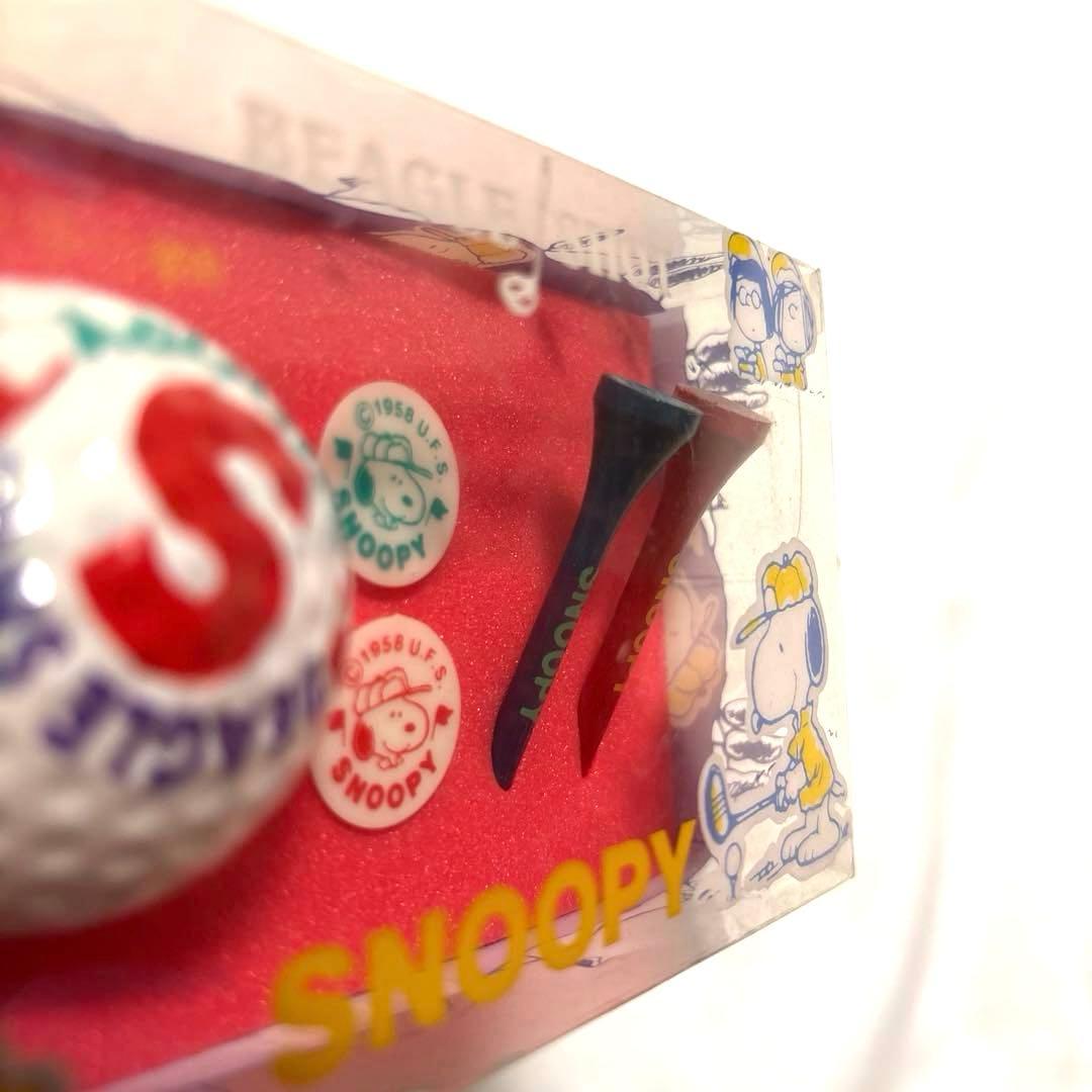 希少 SNOOPY スヌーピー ゴルフボール ティー 未使用 PEANUTS