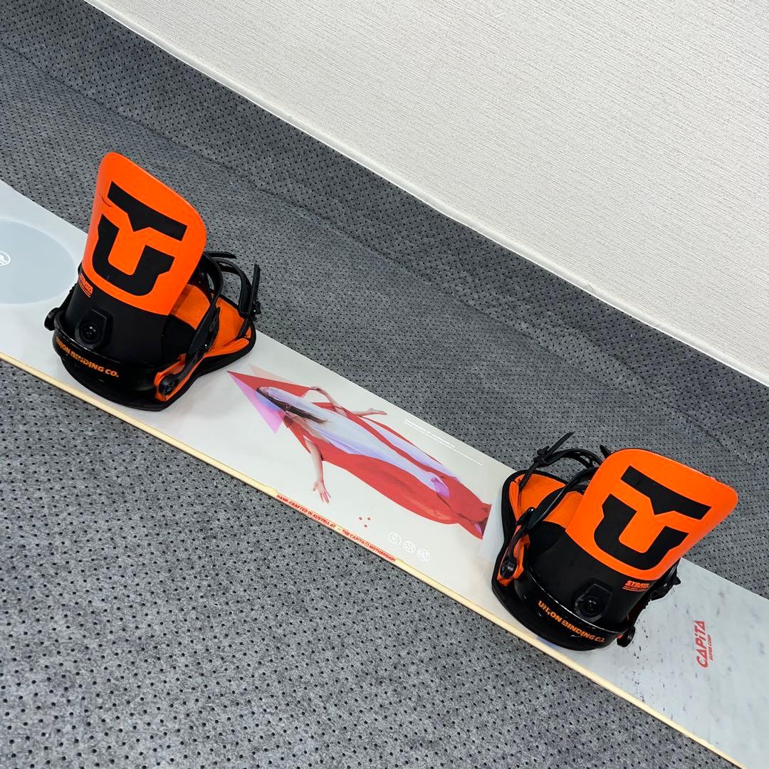 ５回使用 152cm CAPITA DOA×UNION STRATA Mサイズ