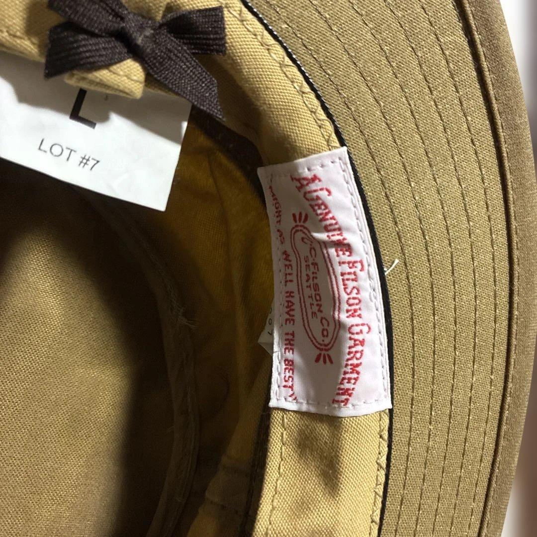 Filson オイルドコットンパッカーハットブラウン ティンクロス茶色アメリカ製