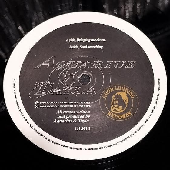Aquarius & Tayla Bringing Me Down レコード