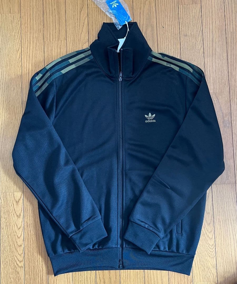 新品 adidas ジャージ セットアップ XO 黒 アディダス 迷彩柄